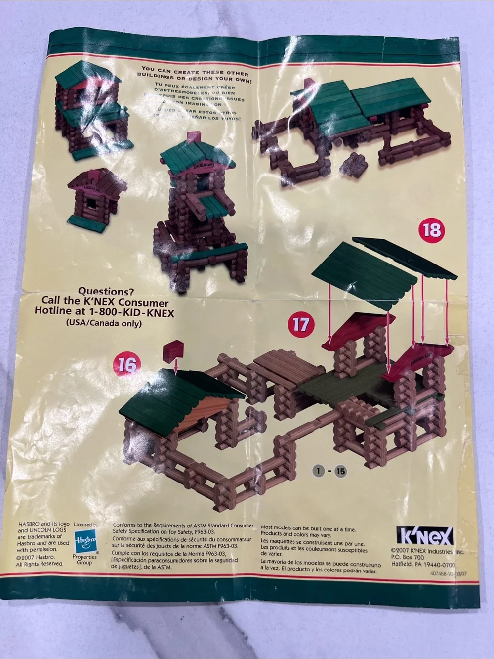 The Lincoln Logs Fort Wilderness Building Set